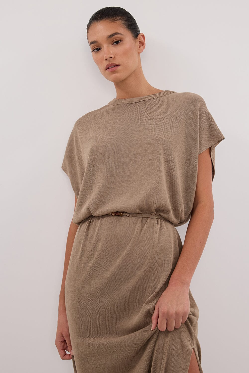 JACKI SAGE OVERSIZED KNIT MAXI DRESS Clothing DISSH Boutiques 