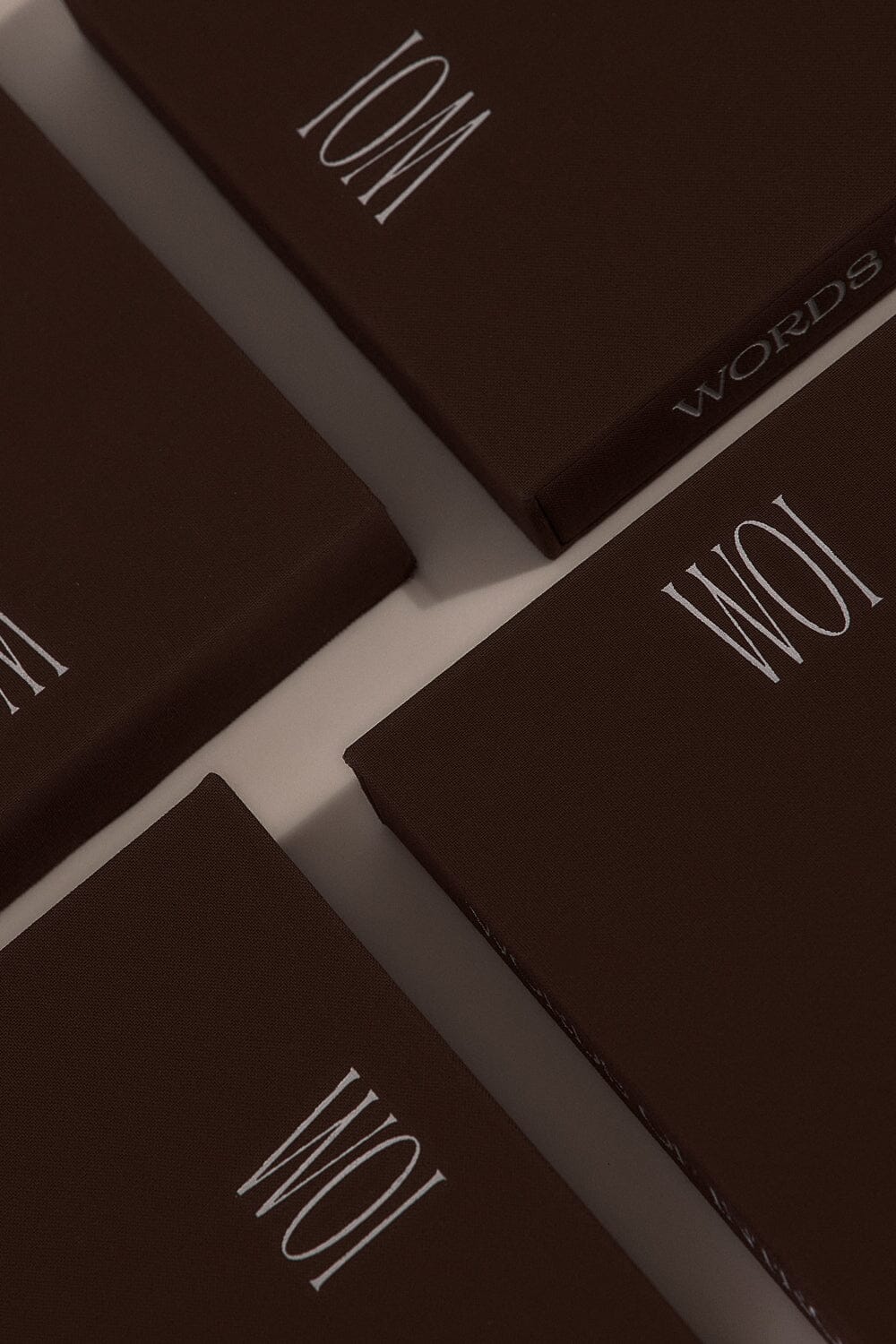 WORDS OF INTROSPECTION CHOCOLATE JOURNAL Accessories DISSH Boutiques O/S CHOCOLATE 