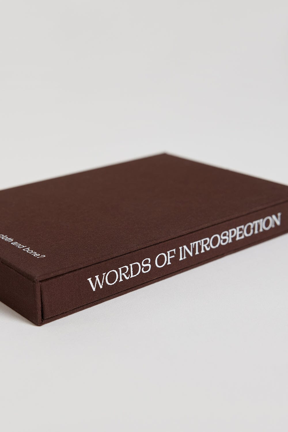 WORDS OF INTROSPECTION CHOCOLATE JOURNAL Accessories DISSH Boutiques 