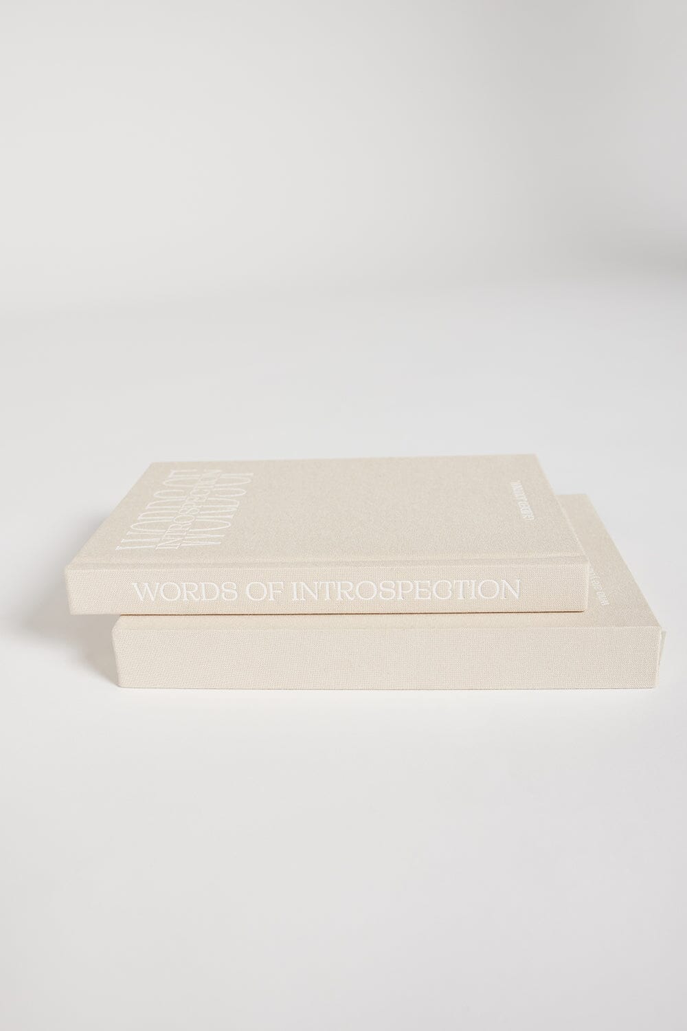 WORDS OF INTROSPECTION CREAM JOURNAL Accessories DISSH Boutiques 