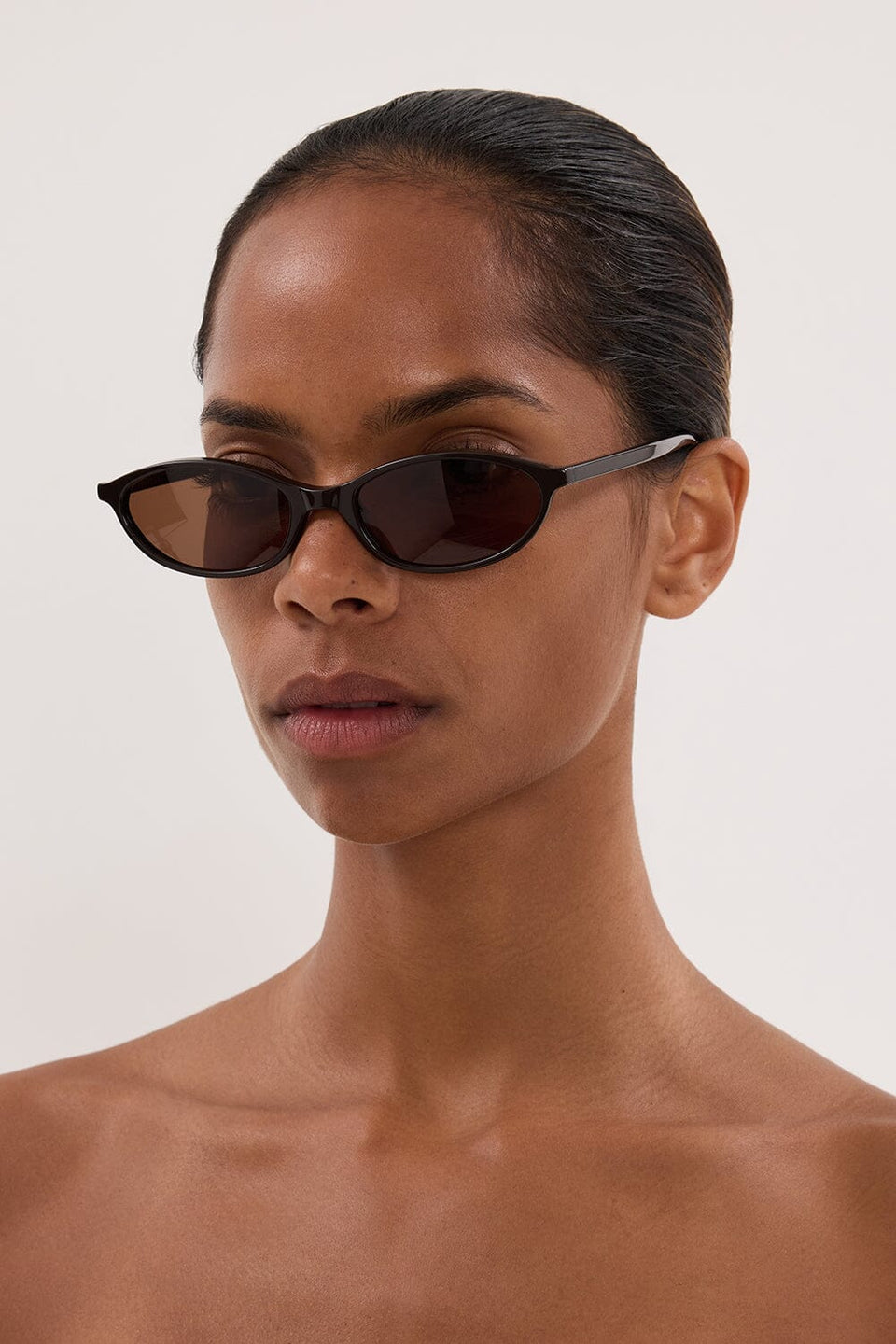 SHEVOKE ZULU BROWN SUNGLASSES Accessories DISSH Boutiques 