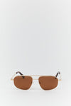 ARMS OF EVE BRONX GOLD SUNGLASSES