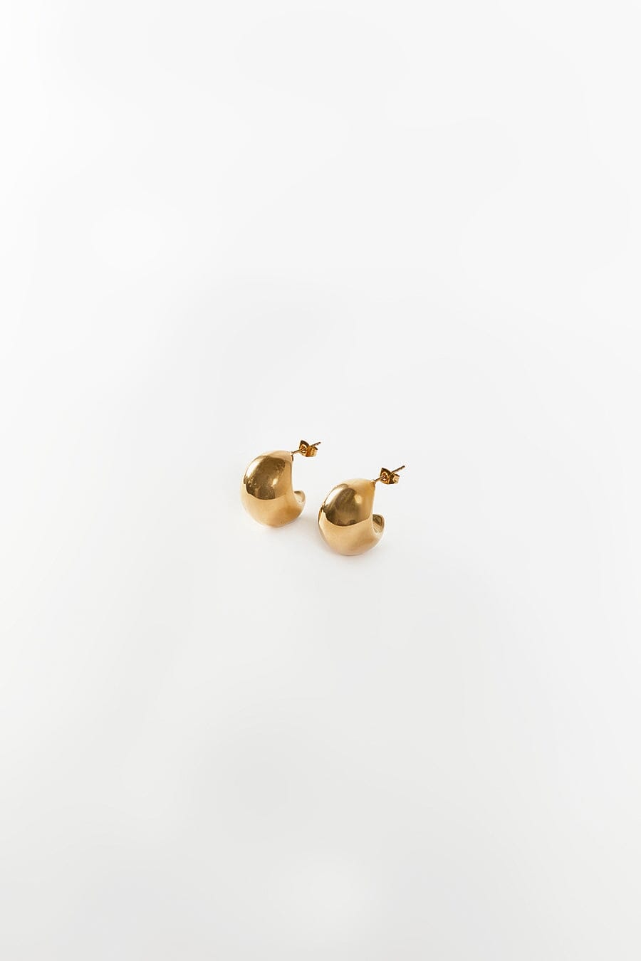 CENDRE BOBBI GOLD HOOP EARRINGS Accessories CENDRE O/S GOLD 