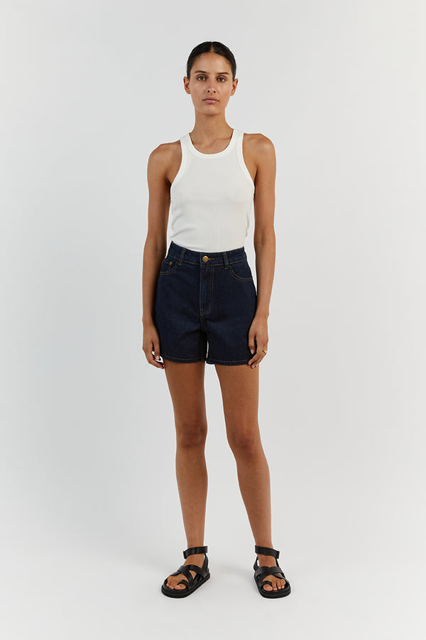 PIPER INDIGO DENIM SHORT#N# #N# #N# #N##N# #N# | Dissh