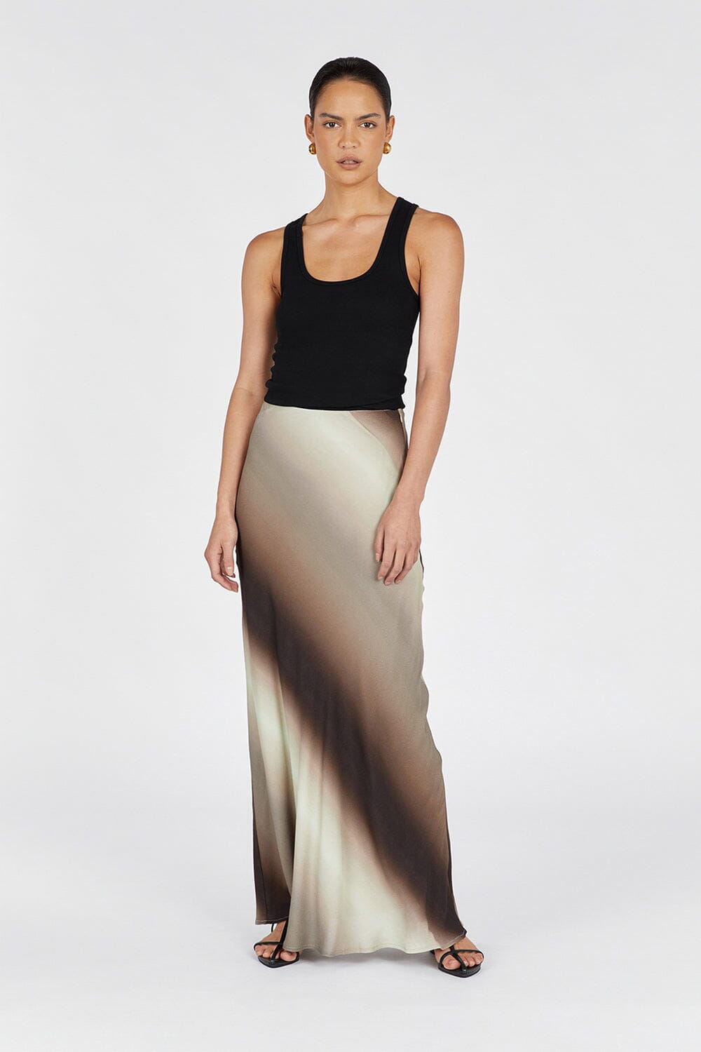 ARABELLA OMBRE MAXI SKIRT Dissh