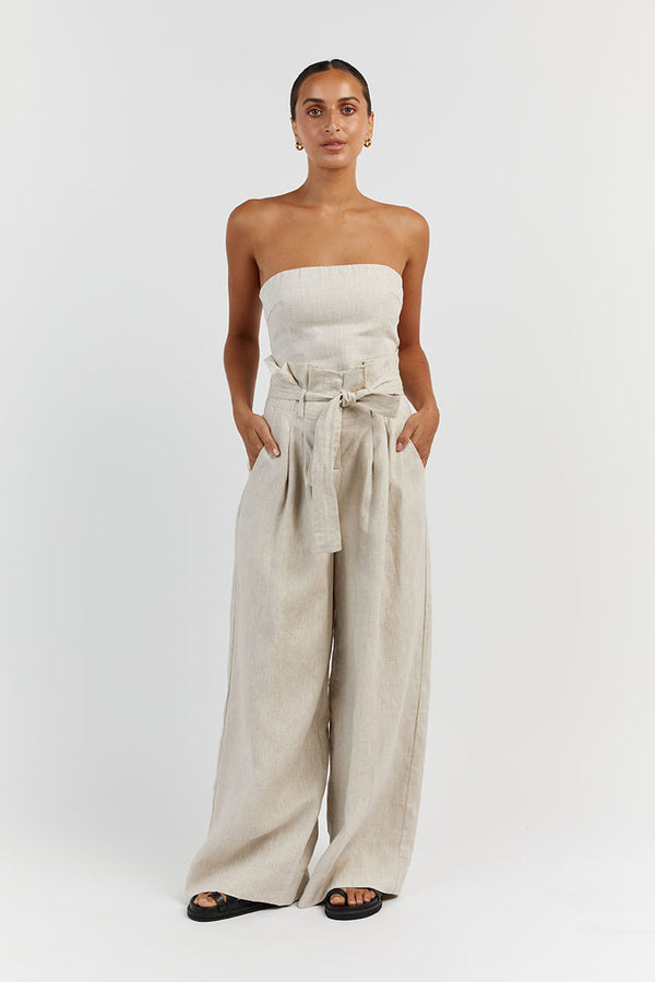 Linen Paperbag Waist Pant  Seed Heritage