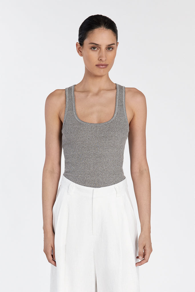 THEO GREY MARLE TANK | Dissh