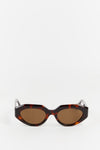 LUV LOU THE GOLDIE TORT SUNGLASSES