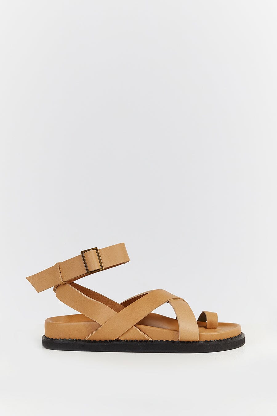 Amazon.com | Antelope Women's Kai 36 Tan Leather Wedge Platform Sandals |  Platforms & Wedges