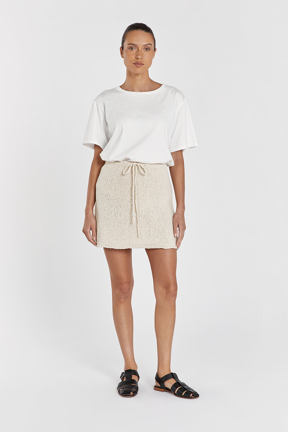 Boucle mini skirt best sale